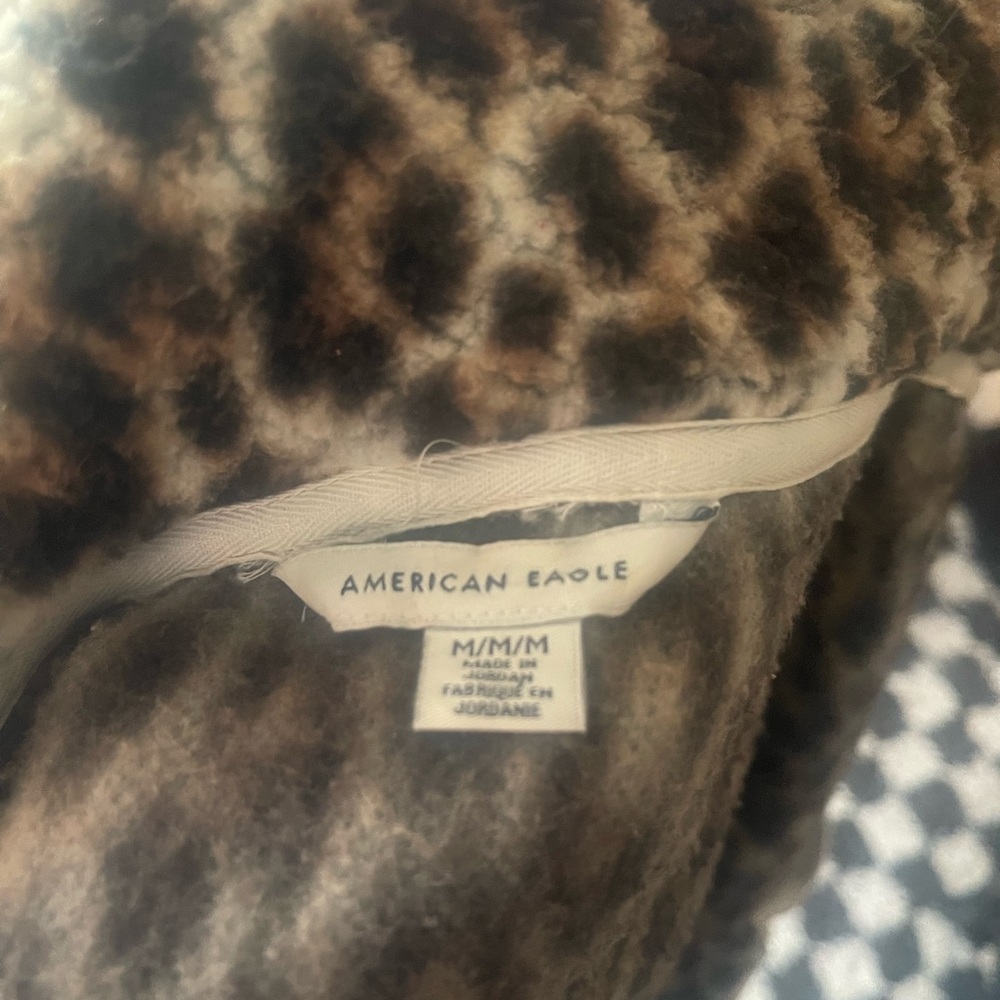 American Eagle leopard jacket - image 3